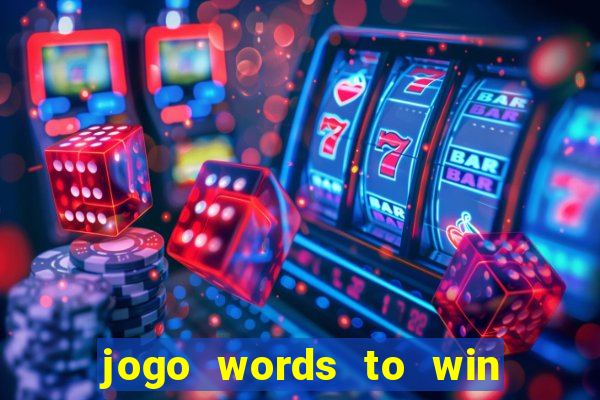 jogo words to win paga mesmo